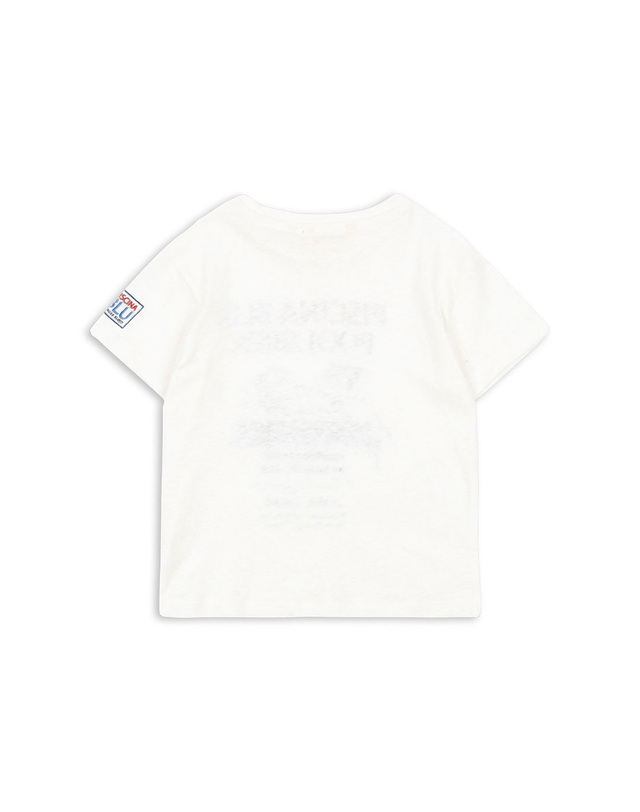 콩제슬래드 국내공식 콩제슬래드 에라 티셔츠 OFF WHITE PISCINA 착용컷