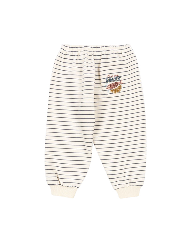 콩제슬래드 국내공식 콩제슬래드 아미오 스 팬츠 CAPTAINS BLUE ANTIQUE WHITE 착용컷