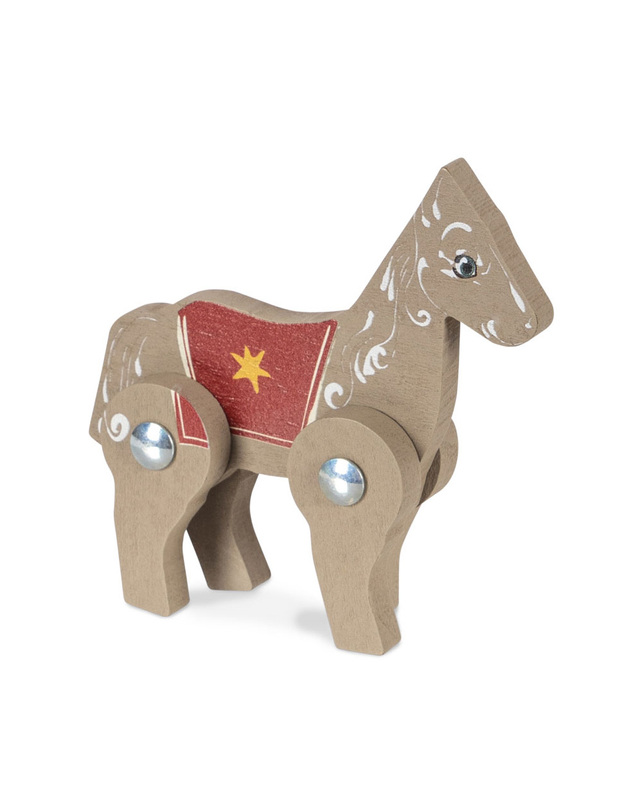 콩제슬래드 국내공식 콩제슬래드 매치박스 우드 토이 HORSE 착용컷