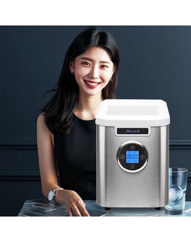 신일 미니 얼음 제빙기 휴대용 캠핑용 가정용 소형 업소용 사무실 급속 아이스메이커 얼음제조기 얼음기계