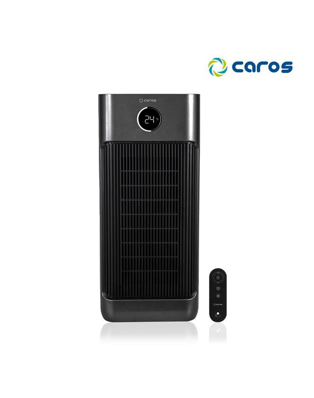 캐로스 캐로스 저소음 전기 온풍기 거실 가정용 사무실 매장 그래핀 PTC 히터 착용컷