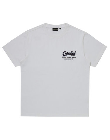 스몰 빈티지 로고 티셔츠 화이트 SDUISCP67WHT