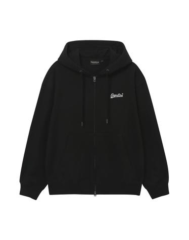 베이직 집업 후디 블랙 SDUMZDQ02BLK
