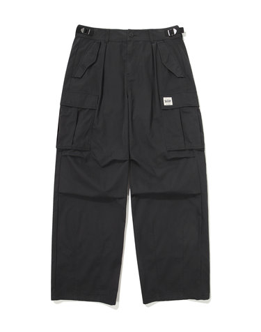 카고 와이드 파라슈트 팬츠 블랙 SDMCNDO02BLK