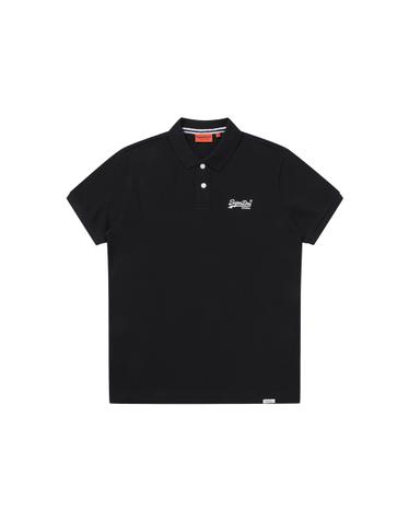 빈티지 로고 폴로 셔츠 블랙 SDMIQAP60BLK