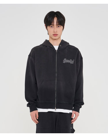 빈티지 집업 후드 집업 SDMMZAQ40BLK
