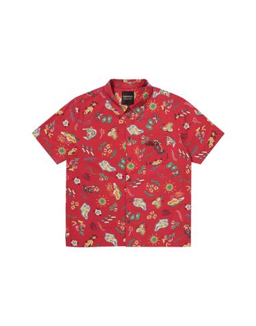 팜 서프 하와이안 셔츠 레드 SDUIHAP61RED