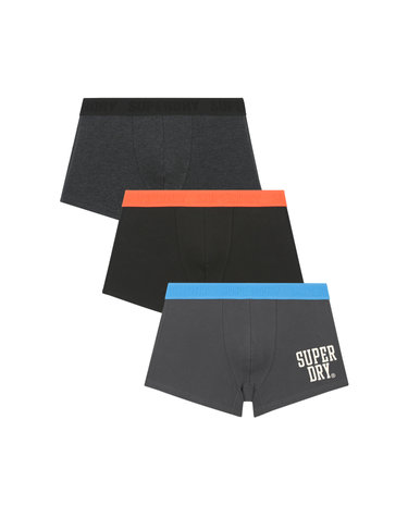 3-PACK 베이직 로고 트렁크 DMG/BLK/DGR SDMYUYP04ZZZ