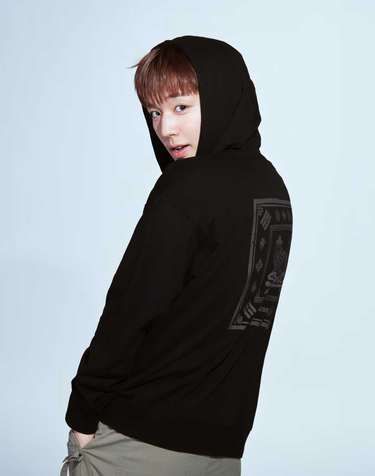 [박지훈 착용] 해치랩 후디집업 블랙 SDUMZDQ03BLK