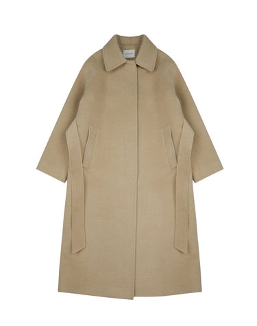 LONG SINGLE COAT LIGHT BEIGE