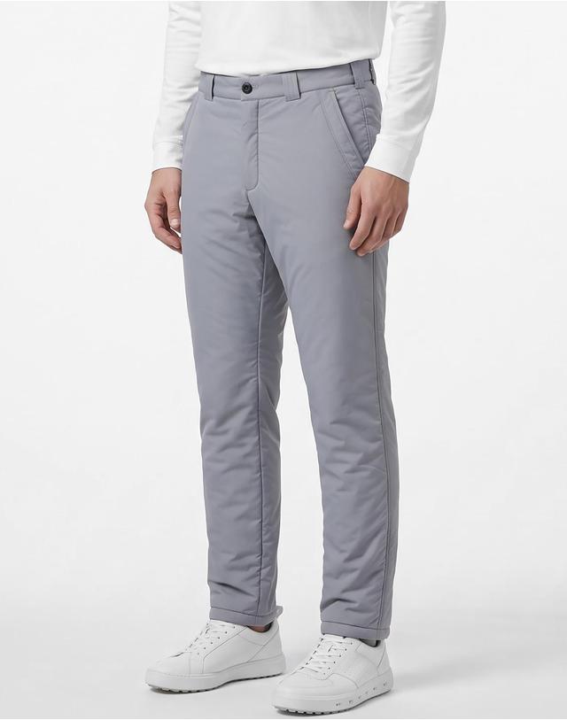 그리너리 그리너리 남성 테크니컬 방풍 패딩 골프바지 GWMPT3213 GY 착용컷