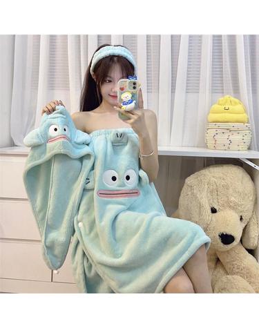 벨벳 로브 샤워가운 목욕가운 잠옷3종세트(3colors)