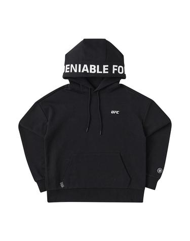 [UFC] 여성 크롭 후디 블랙 U1SWT1203BK