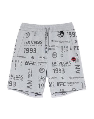 [UFC] 레터링 패턴 쇼츠 멜란지그레이 U2SPT1124MG