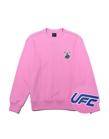 [UFC] 울티맨 플레이 릴렉스핏 맨투맨 핑크 U3SWT4334LP