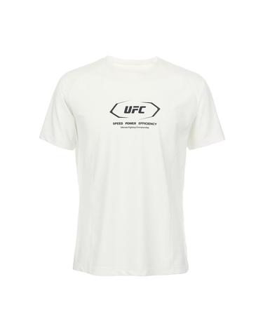 [UFC] 액티브 머슬핏 반팔 티셔츠  오프화이트 U4SSU2333OW
