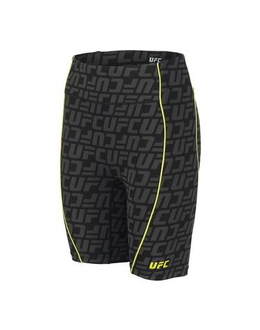 [UFC] 로고 모노그램 슬림핏 바이커 쇼츠 (W) 블랙 U4TGU2205BK