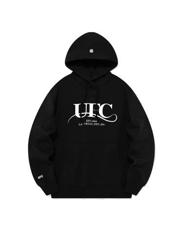 [UFC] 스타라이트 릴렉스핏 후드티 블랙 U2HDU3303BK