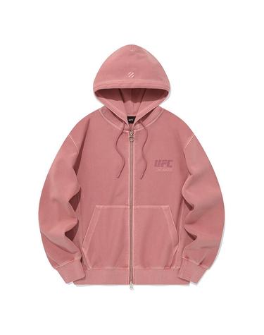 [UFC] 피그먼트 다잉 릴렉스핏 후드 집업 더스티로즈핑크 U2HDU3312RP