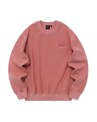 [UFC] 피그먼트 다잉 릴렉스핏 맨투맨 더스티로즈핑크 U2SWU3306RP