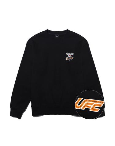 [UFC] 울티맨 플레이 릴렉스핏 맨투맨 블랙 U3SWT4334BK