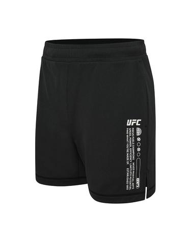 [UFC] 메쉬 릴렉스핏 쇼츠 5인치 블랙 U4SPV2313BK