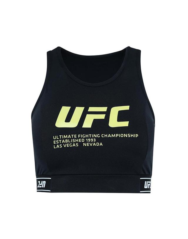 유에프씨스포츠 [UFC] 로고 브라탑 블랙 U2SLT1203BK 착용컷
