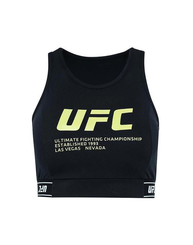 유에프씨스포츠 [UFC] 로고 브라탑 블랙 U2SLT1203BK 착용컷