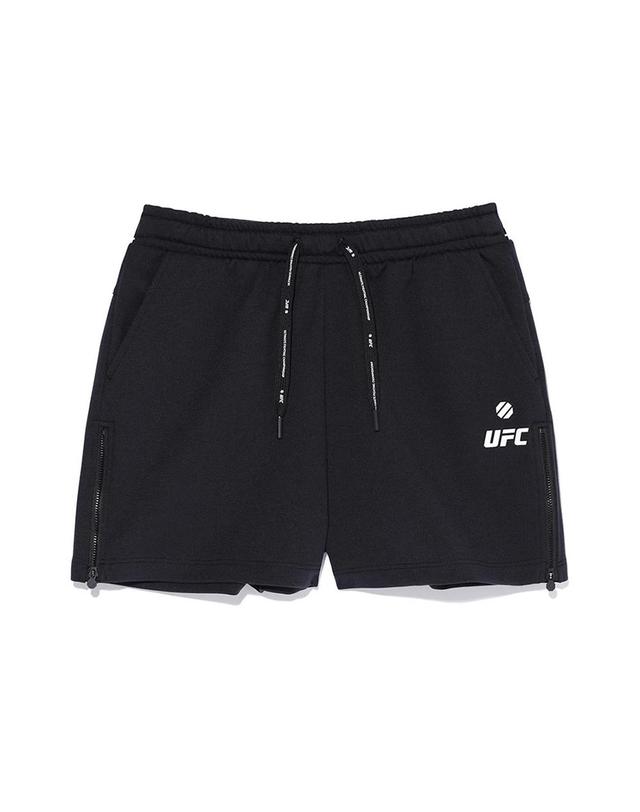 유에프씨스포츠 [UFC] UT 사이드집 쇼츠 블랙 U1SPT1226BK 착용컷