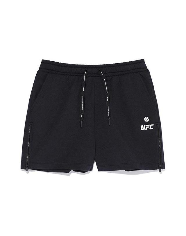 유에프씨스포츠 [UFC] UT 사이드집 쇼츠 블랙 U1SPT1226BK 착용컷