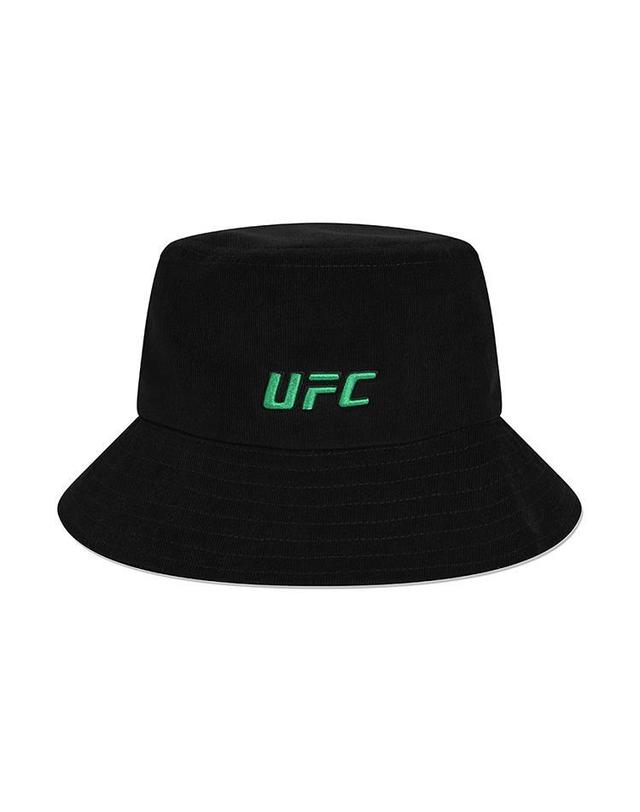 유에프씨스포츠 [UFC] 에센셜 코듀로이 버킷햇 블랙 U2HWT3303BK 착용컷