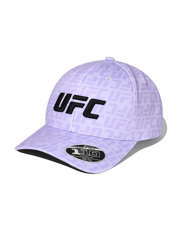 유에프씨스포츠 [UFC] 로고 모노그램 110 플렉스핏 볼캡 라벤더 U4HWU1307LV 착용컷