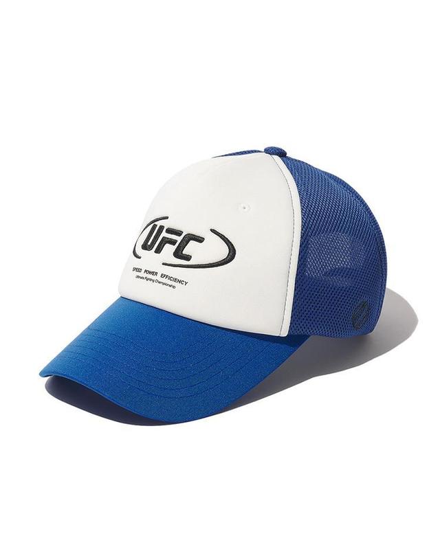 유에프씨스포츠 [UFC] 액티브 트러커캡 블루 U2HWU1315BL 착용컷