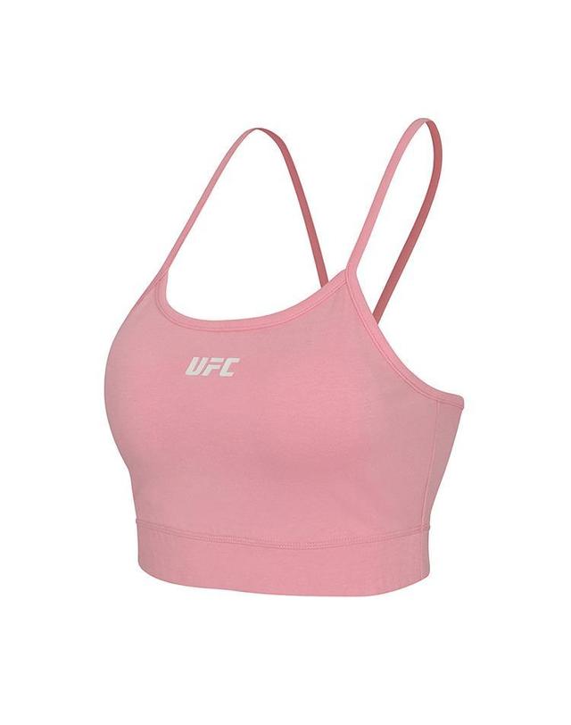 유에프씨스포츠 [UFC] 베이직 크롭핏 슬리브리스 (W) 핑크 U2SLU2204PI 착용컷