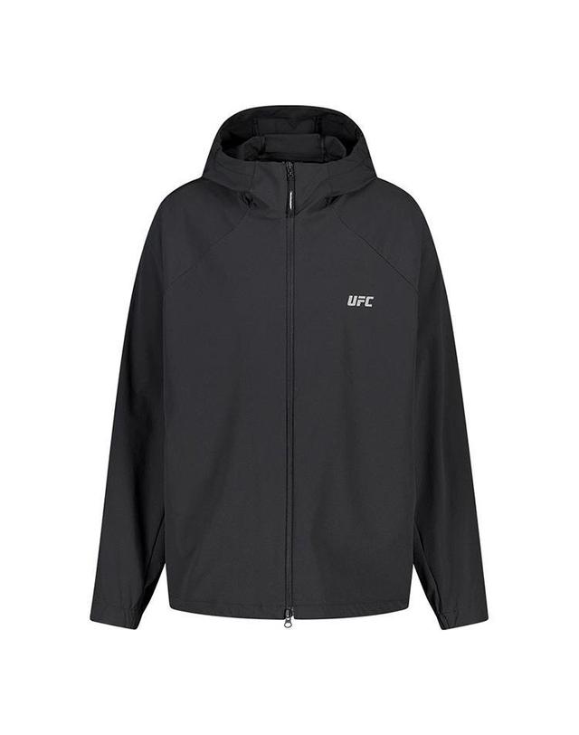 유에프씨스포츠 [UFC] 제로 100 릴렉스 핏 재킷 블랙 U4JKV2306BK 착용컷
