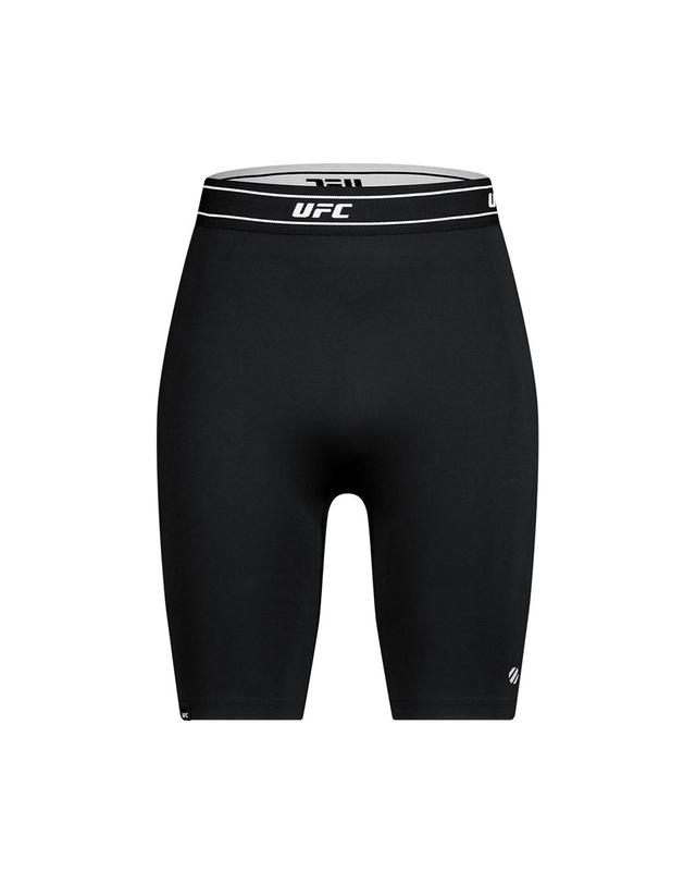유에프씨스포츠 [UFC] 소프트 슬림핏 바이커 쇼츠 블랙 U4TGW2204BK 착용컷