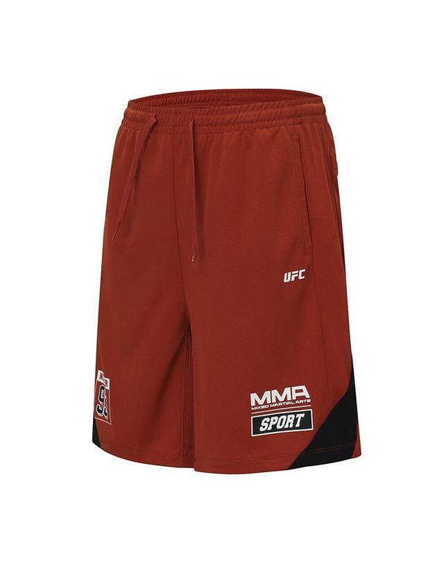 유에프씨스포츠 [UFC] 챔프 스폰 릴렉스핏 쇼츠 브릭 U4SPW2116BC 착용컷