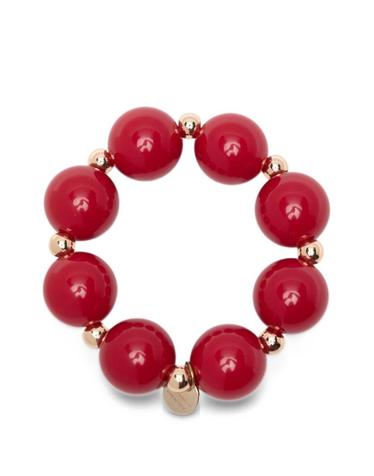 [해외직구][P13]ALESSANDRO ENRIQUEZ AC06RED GOLD 여성 팔찌 악세사리 브레이슬릿 액세서리 ALESSANDRO ENRIQUEZ PEARL BRACELET