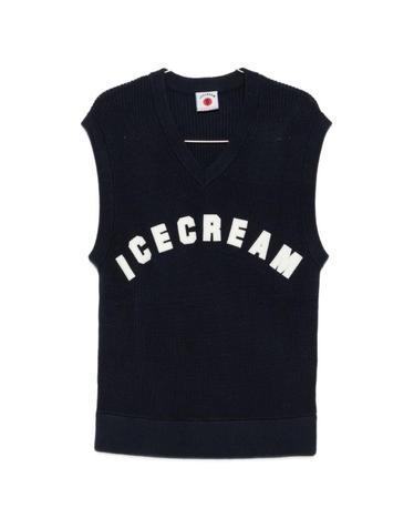 [해외직구][P13]아이스크림 ICKN26327NAVY 남성 자켓베스트 조끼 자켓 재킷 쟈켓 상의 봄버 ICECREAM WOOL BLEND VEST