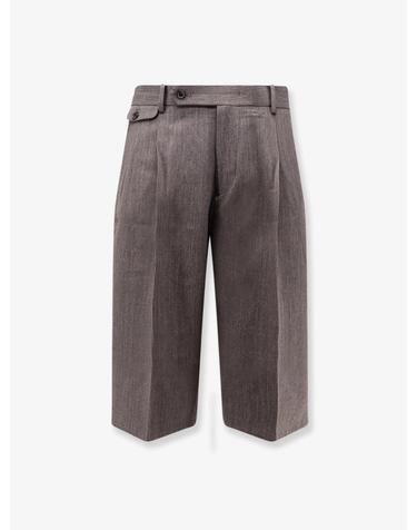 [해외직구][N85]TONYWACK BF12PT004 남성 숏팬츠 버뮤다팬츠 반바지 TONYWACK Wool blend bermuda shorts with frontal princes