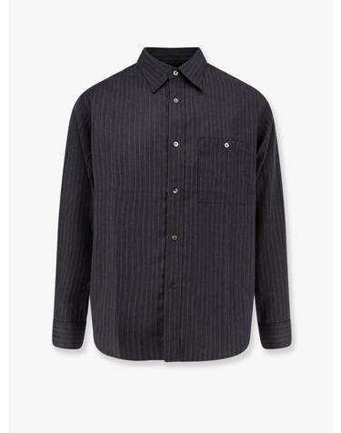 [해외직구][N85]TONYWACK BE34SH21 남여공용 셔츠 남방 블라우스 TONYWACK Striped wool blend  shirt