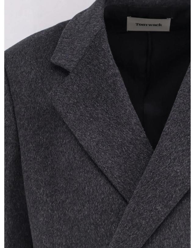 토니웩 [해외직구][N85]TONYWACK BE34CT16 남성 코트 패딩자켓 다운자켓 TONYWACK Tailored wool and cashmere coat 착용컷