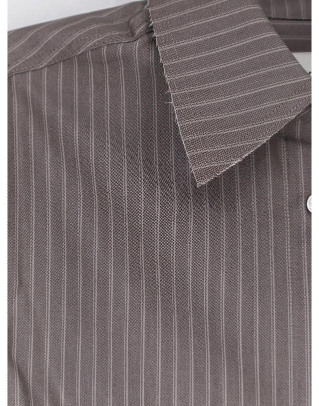 토니웩 [해외직구][N85]TONYWACK WBF12SH501 여성 셔츠 블라우스 남방 TONYWACK Silk and wool blend shirt with striped pattern 착용컷