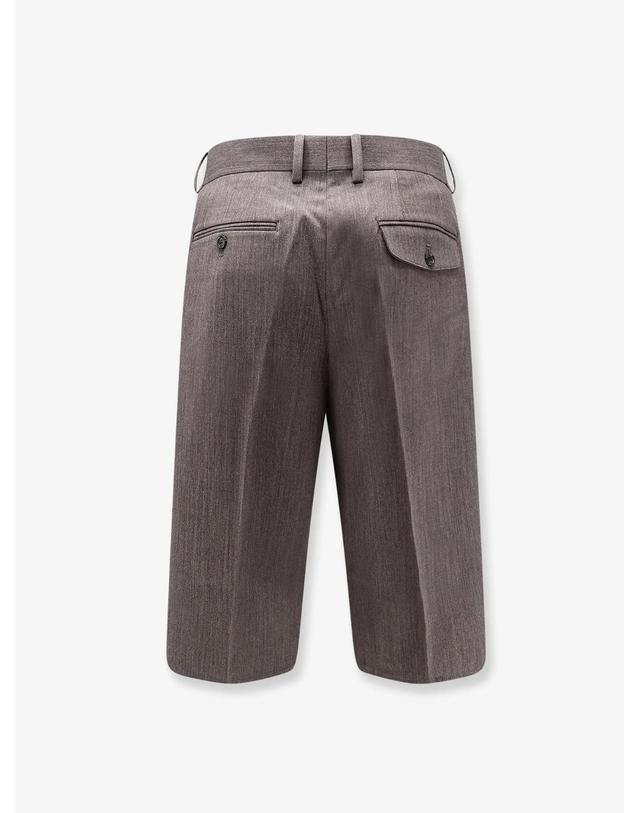 토니웩 [해외직구][N85]TONYWACK BF12PT004 남성 숏팬츠 버뮤다팬츠 반바지 TONYWACK Wool blend bermuda shorts with frontal princes 착용컷