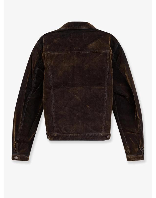 토니웩 [해외직구][N85]TONYWACK BF34CJ112 남성 자켓 블레이저 코트 패딩 TONYWACK Trucker Flocked Denim Jacket 착용컷