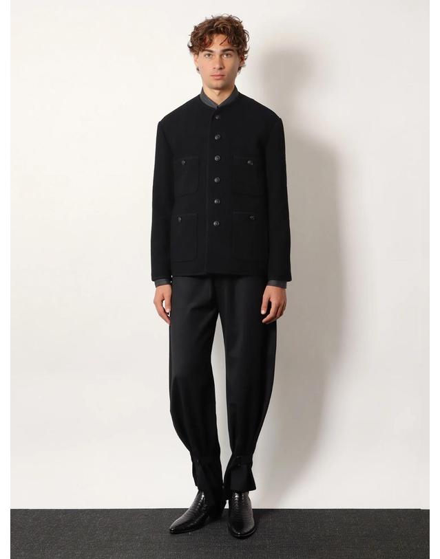 토니웩 [해외직구][N85]TONYWACK BE34PT12 남여공용 팬츠 하의 트라우저 바지 TONYWACK Wool blend trousers 착용컷