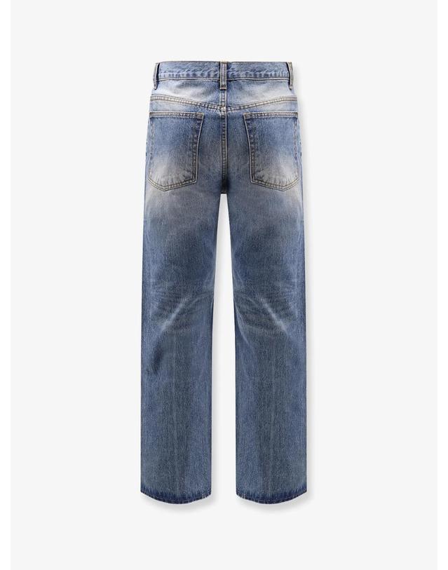 토니웩 [해외직구][N85]TONYWACK BE34DP04 남여공용 데님진 청바지 하의 TONYWACK Flared leg jeans 착용컷