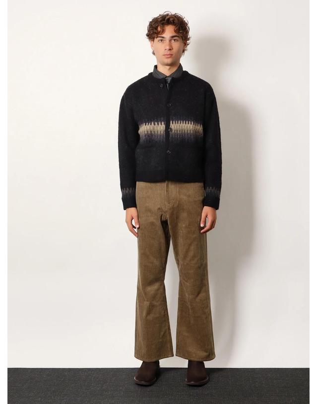 토니웩 [해외직구][N85]TONYWACK BE34KN05 남여공용 니트 스웨터 가디건 TONYWACK Jacquard alpaca cardigan 착용컷