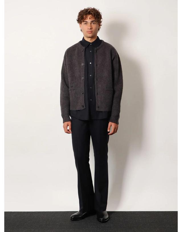 토니웩 [해외직구][N85]TONYWACK BE34SH21 남여공용 셔츠 남방 블라우스 TONYWACK Wool blend striped shirt 착용컷