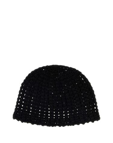 [해외직구][X45]THE GARMENT 22574 050 여성 모자 버킷햇 비니 캡 Black crochet Andalusia beanie hat
